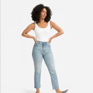 Everlane Cheeky Bootcut Jean Sunbleached Blue Size 30 Regular like new